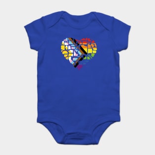 Intersex-Inclusive Progress Pride Flag Shirt Love Not Hate 2SLGBTQ+ Pride in All 50 States Gay Pride Shirts Queer Pride Bisexual Pride Baby Bodysuit
